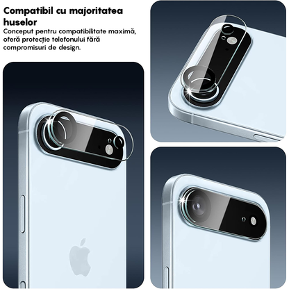 Set 2x Folie Camera MaxDefense+ - iPhone 17 Air - Clear