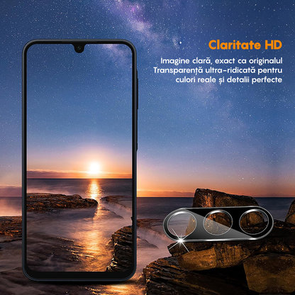 Set 2x Folie Camera MaxDefense+ - Samsung Galaxy A54 5G - Clear