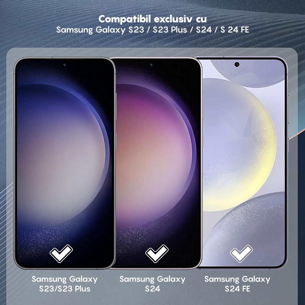 Set 2x Folie Camera MaxDefense+ - Samsung Galaxy S24 FE - Clear