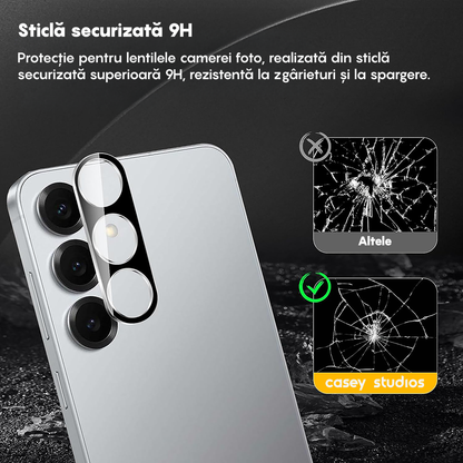 Set 2x Folie Camera MaxDefense+ - Samsung Galaxy S25 Plus - Clear