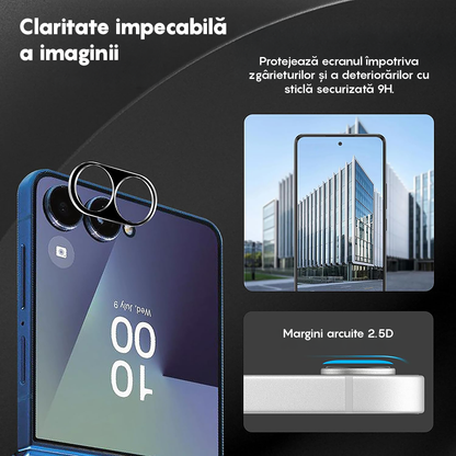 Set 2x MaxDefense+ Camera Film - Samsung Galaxy Z Flip7 - Clear