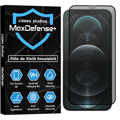 MaxDefense+ Glass Film - iPhone 12/12 Pro - Privacy