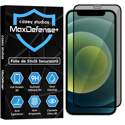 MaxDefense+ Glass Film - iPhone 12 Mini - Privacy