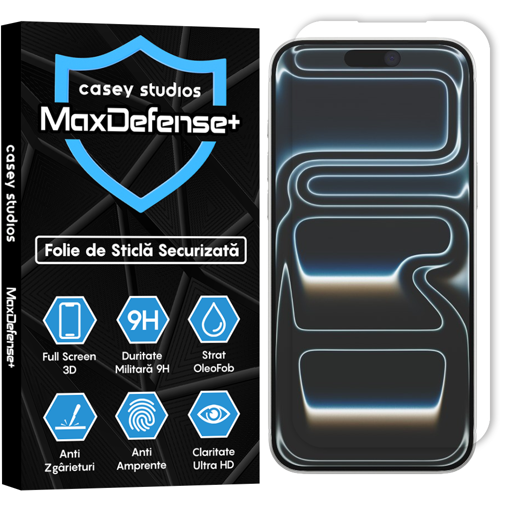 MaxDefense+ Glass Film - iPhone 17 Pro Max - Clear