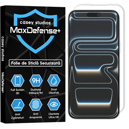 MaxDefense+ Glass Film - iPhone 17 Pro Max - Clear