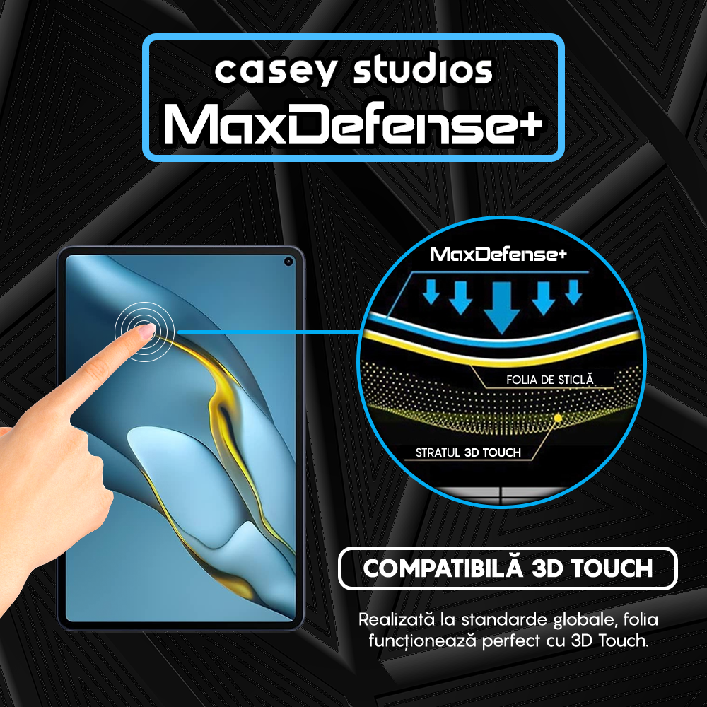 MaxDefense+ Glass Film - Huawei MatePad Pro 10.8 2019/10.8 5G 2019/10.8 2021 - Clear