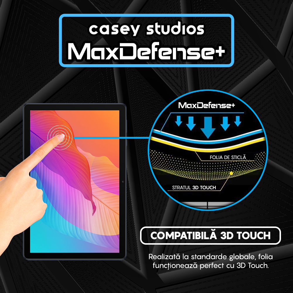 MaxDefense+ Glass Film - Huawei MatePad T 10s 10.1" 2020 - Clear