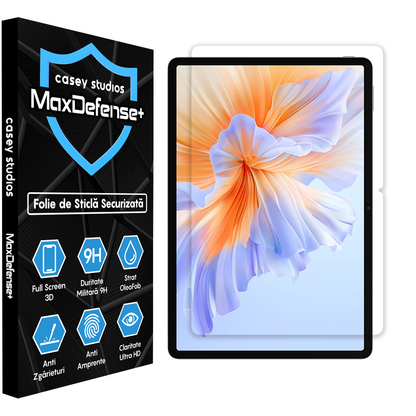 MaxDefense+ Tempered Glass - Honor Pad V9 - Clear