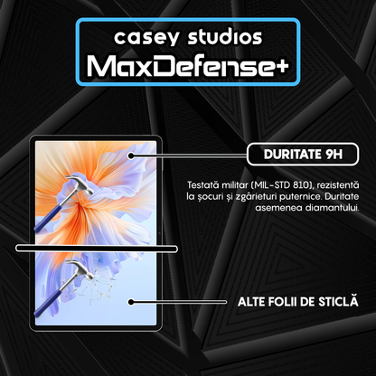 MaxDefense+ Tempered Glass - Honor Pad V9 - Clear
