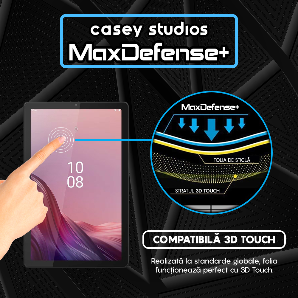 MaxDefense+ Glass Film - Lenovo Tab M9 - Clear