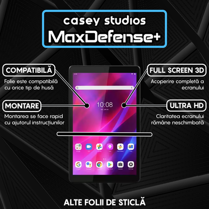 Folie Sticla MaxDefense+ - Lenovo Tab M8 HD/M8 3rd Gen 8" (TB-8505F/TB-8506X) - Clear