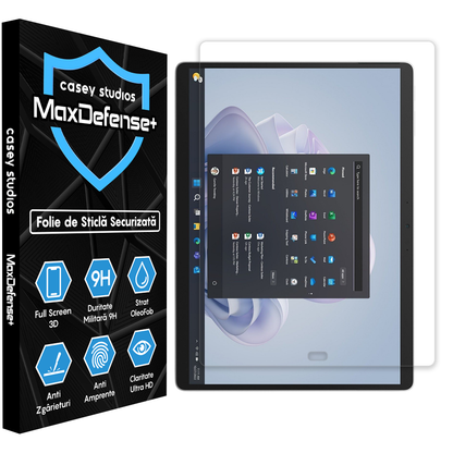 MaxDefense+ Glass Film - Microsoft Surface Pro 9 - Clear