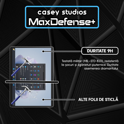 MaxDefense+ Glass Film - Microsoft Surface Pro 9 - Clear