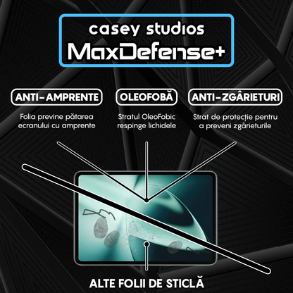 Folie Sticla MaxDefense+ - OnePlus Pad Pro - Clear
