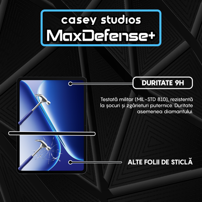 Folie Sticla MaxDefense+ - OnePlus Pad Go 2 - Clear