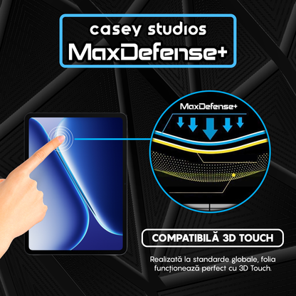 Folie Sticla MaxDefense+ - OnePlus Pad Go 2 - Clear