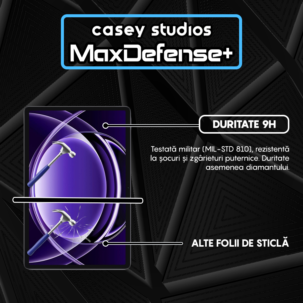 MaxDefense+ Glass Film - Realme Pad 2 Lite - Clear