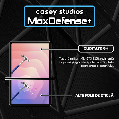 Folie Sticla MaxDefense+ - Galaxy Tab A11+ - Clear
