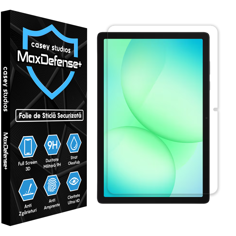 Folie Sticla MaxDefense+ - Galaxy Tab A11+ 5G - Clear
