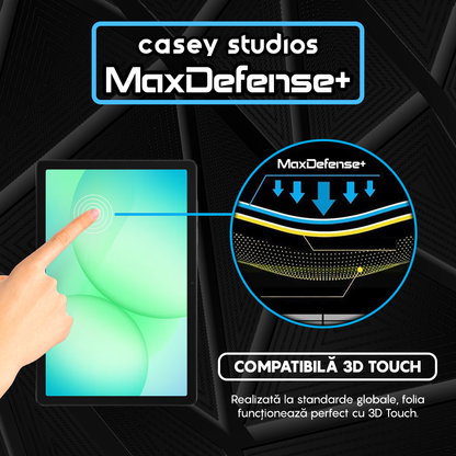 Folie Sticla MaxDefense+ - Galaxy Tab A11+ 5G - Clear