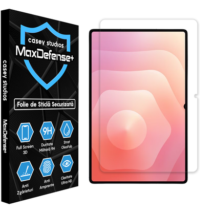 MaxDefense+ Tempered Glass Screen Protector - Samsung Galaxy Tab S11 - Clear