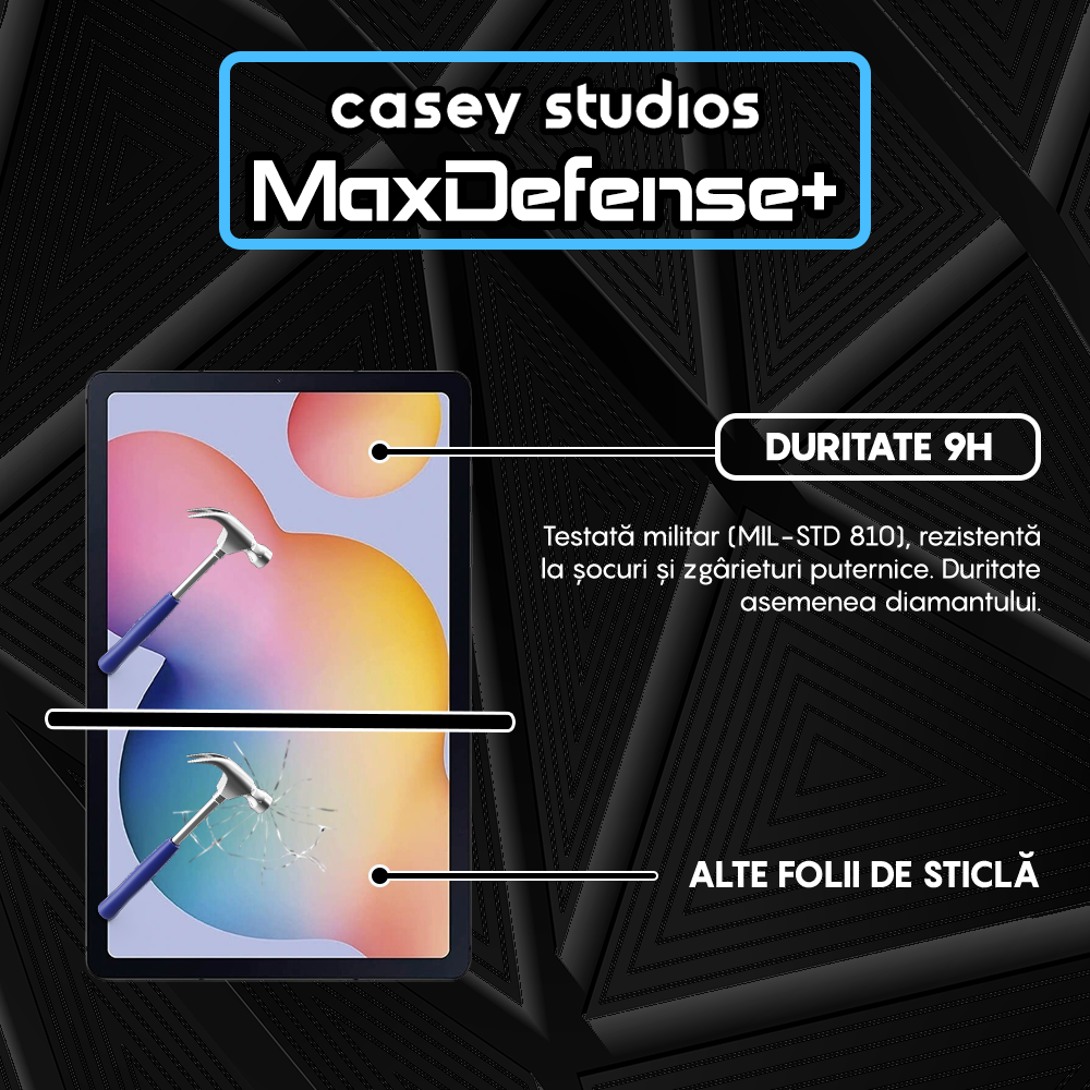 MaxDefense+ Glass Film - Samsung Galaxy Tab S6 Lite 2022 10.4" (P610/P613/P615/P619) - Clear