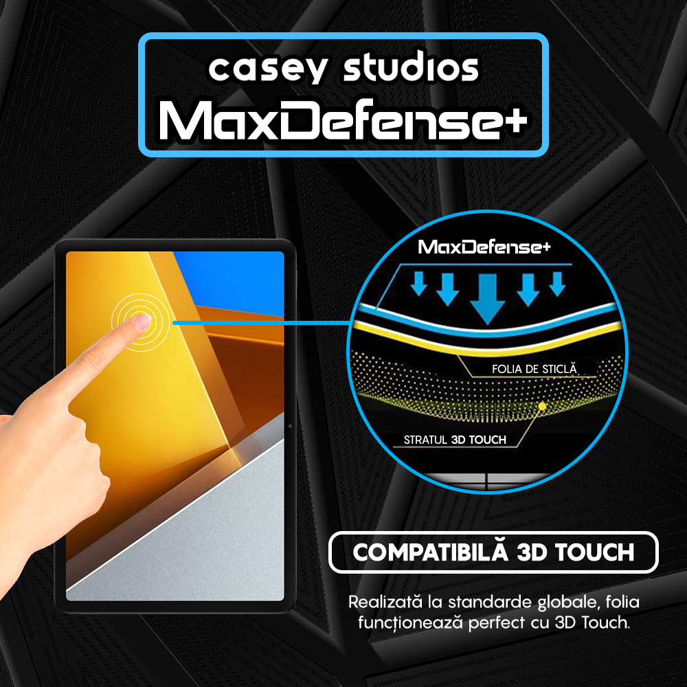 MaxDefense+ Glass Film - Xiaomi Poco Pad - Clear