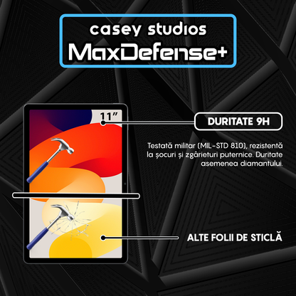 MaxDefense+ Tempered Glass - Xiaomi Redmi Pad SE - Clear