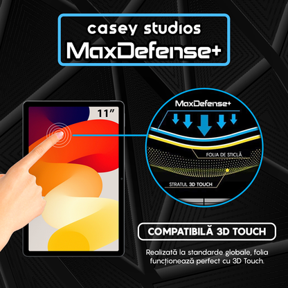 MaxDefense+ Tempered Glass - Xiaomi Redmi Pad SE - Clear