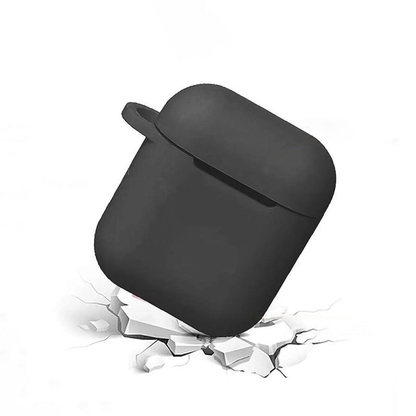 Soft Silicone Case - AirPods 1/2 - Dark Gray