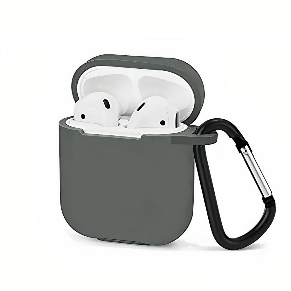 Soft Silicone Case - AirPods 1/2 - Grey