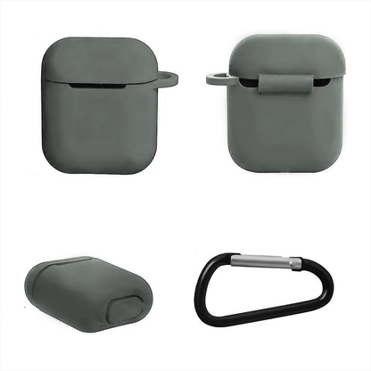 Soft Silicone Case - AirPods 1/2 - Grey