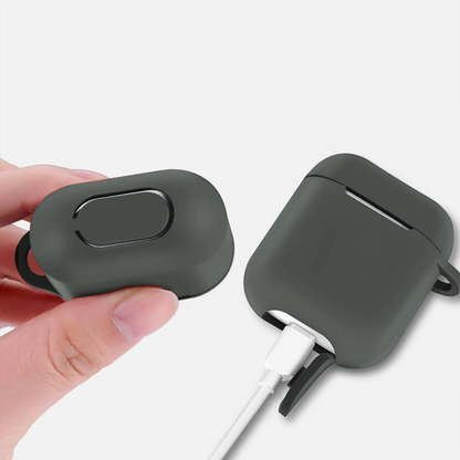 Soft Silicone Case - AirPods 1/2 - Grey