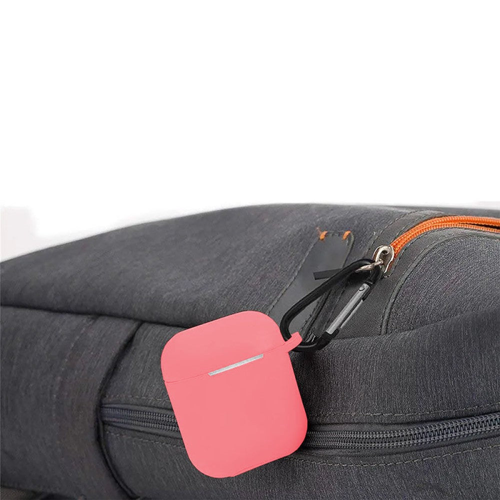 Husa Soft Silicone - AirPods 1/2 - Roz
