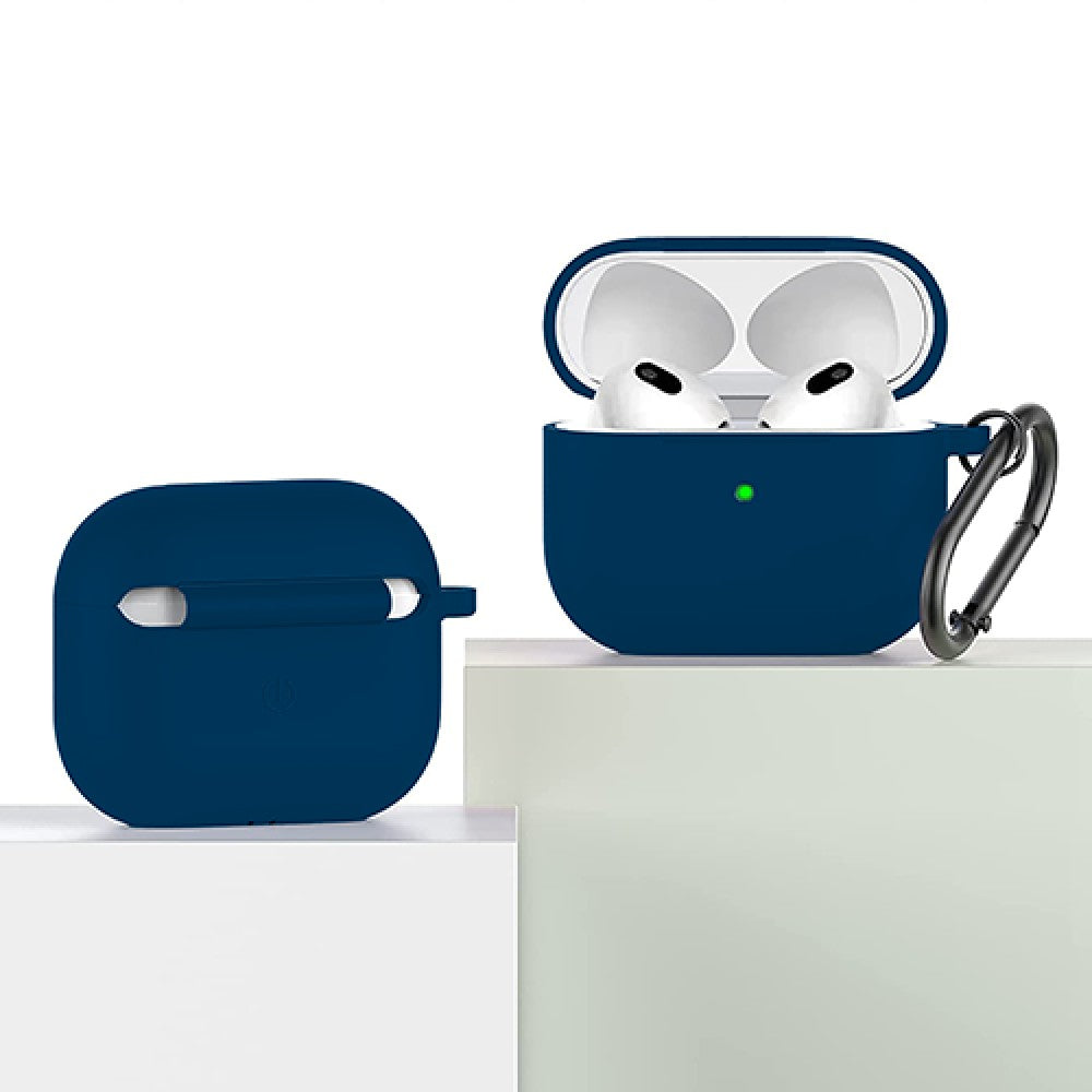 Husa Soft Silicone - AirPods 3 - Albastru