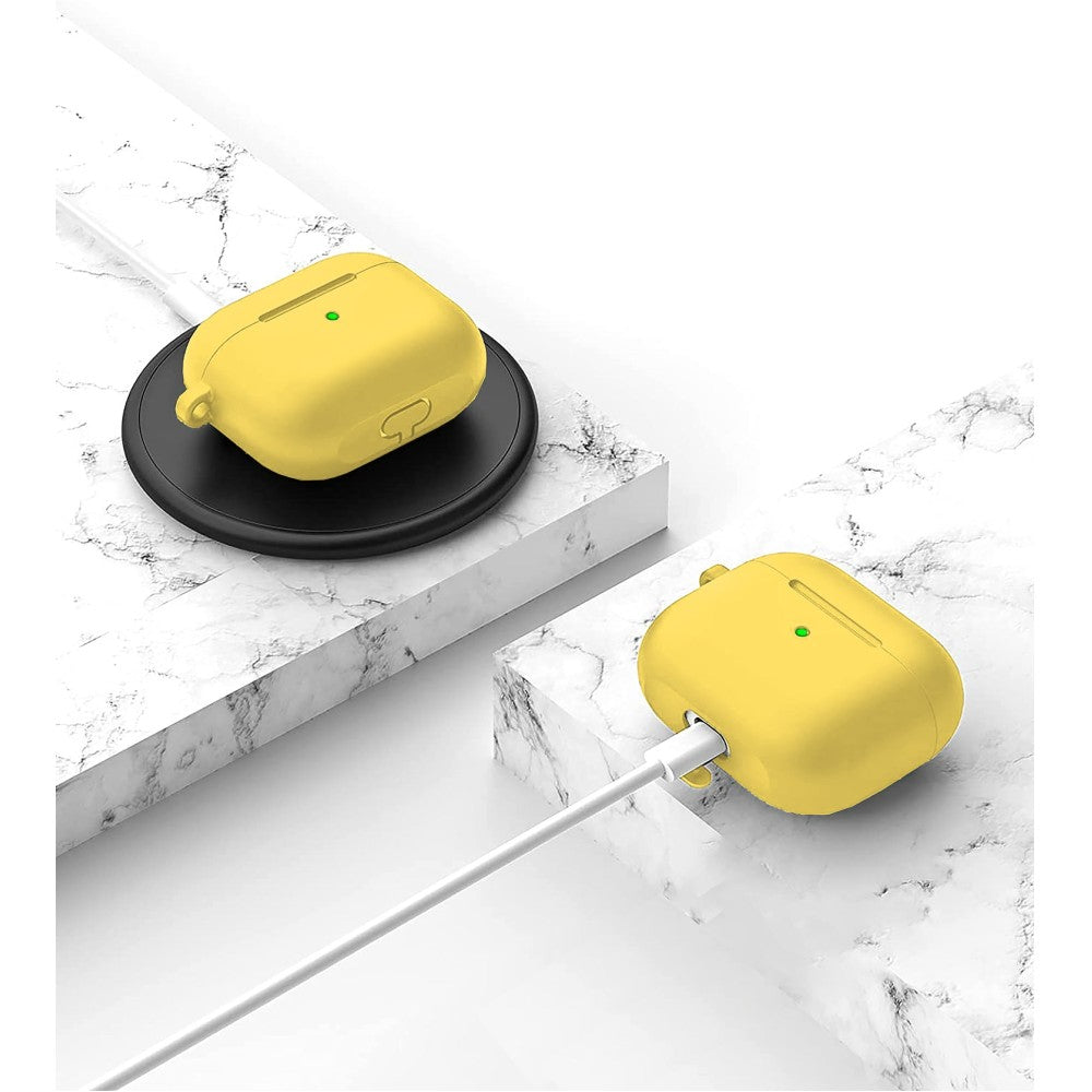 Husa Soft Silicone - AirPods 3 - Galben