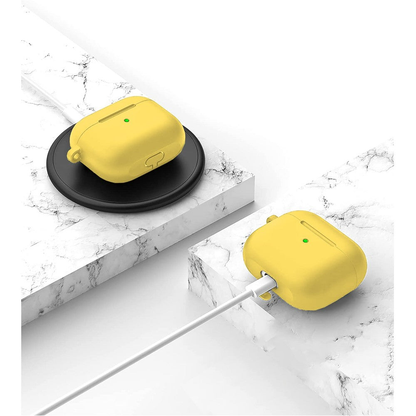 Husa Soft Silicone - AirPods 3 - Galben