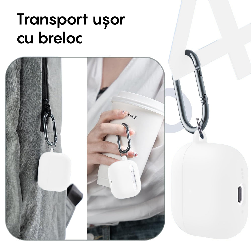 Soft Silicone Case - AirPods 4 - White
