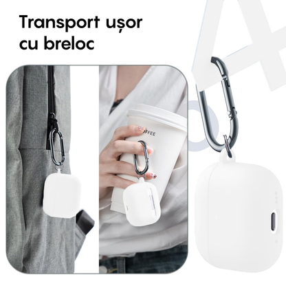 Soft Silicone Case - AirPods 4 - White