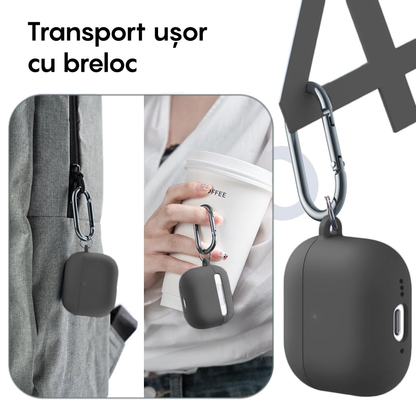 Soft Silicone Case - AirPods 4 - Dark Grey