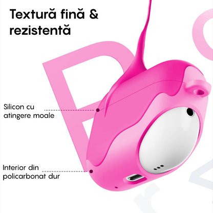 Soft Silicone Case - AirPods 4 - Fuchsia