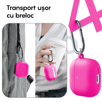 Soft Silicone Case - AirPods 4 - Fuchsia