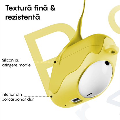 Soft Silicone Case - AirPods 4 - Yellow
