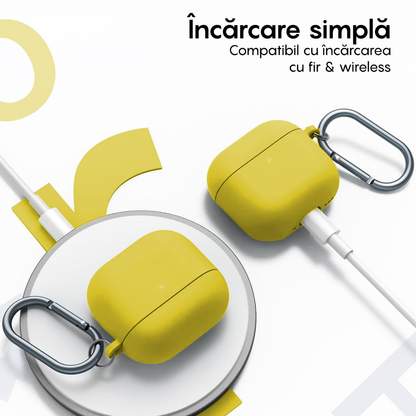 Soft Silicone Case - AirPods 4 - Yellow