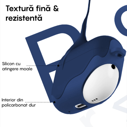 Soft Silicone Case - AirPods 4 - Midnight Blue
