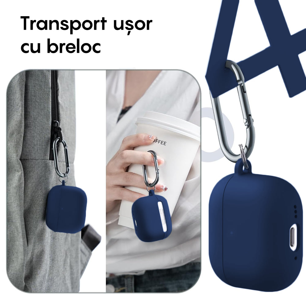 Soft Silicone Case - AirPods 4 - Midnight Blue