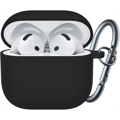 Soft Silicone Case - AirPods 4 - Black