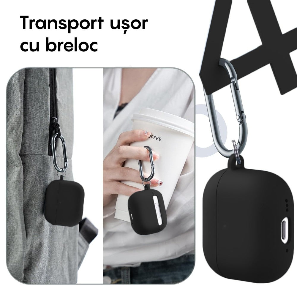 Soft Silicone Case - AirPods 4 - Black