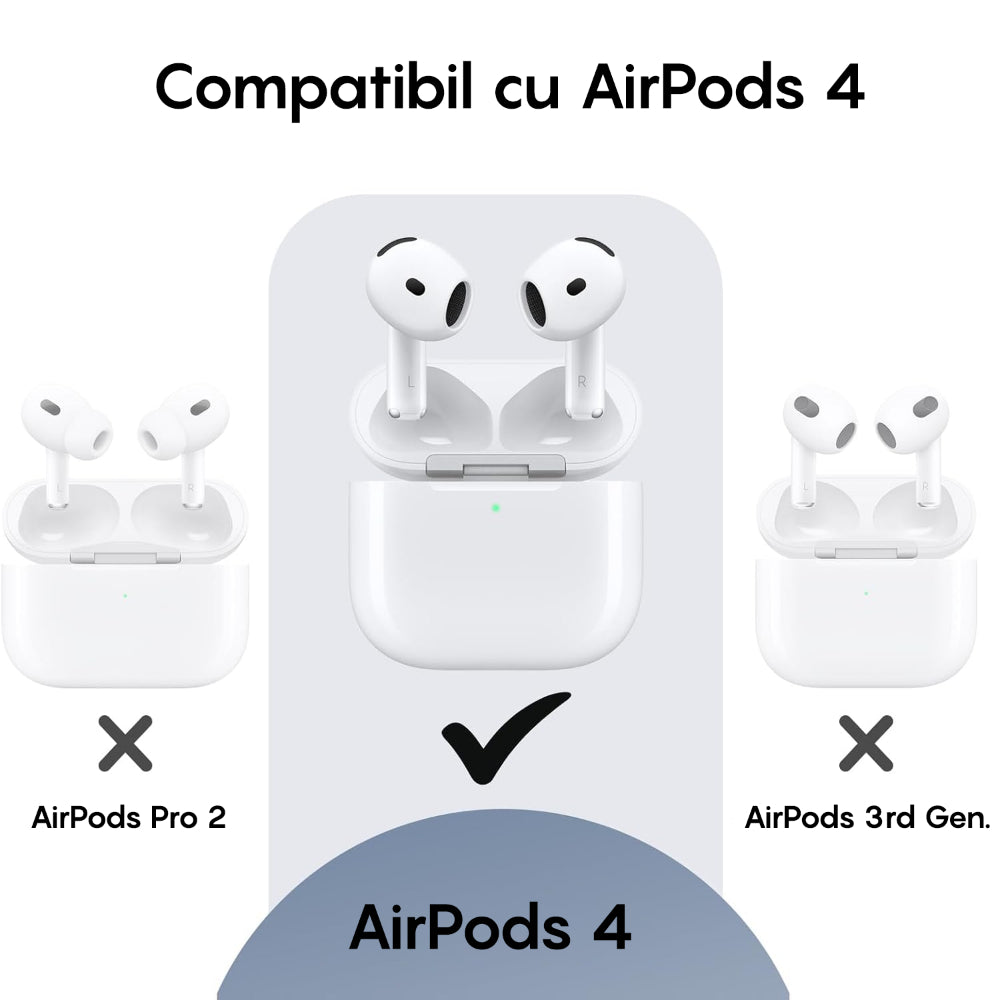 Soft Silicone Case - AirPods 4 - Red