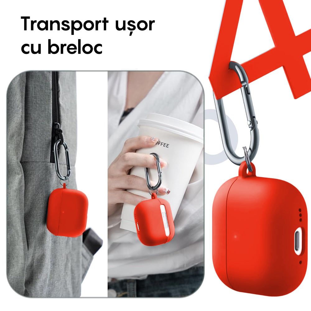 Soft Silicone Case - AirPods 4 - Red
